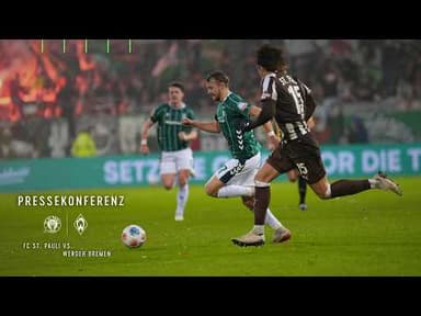 FC St. Pauli 2:1 Werder Bremen I PRESSEKONFERENZ I SV WERDER BREMEN
