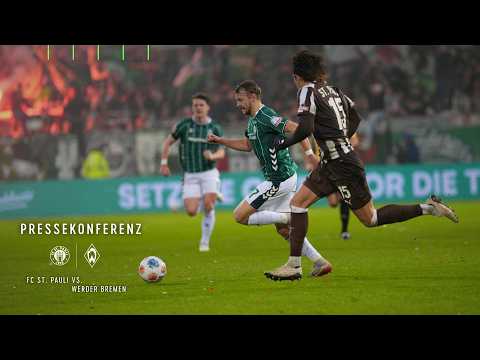 FC St. Pauli 2:1 Werder Bremen I PRESSEKONFERENZ I SV WERDER BREMEN