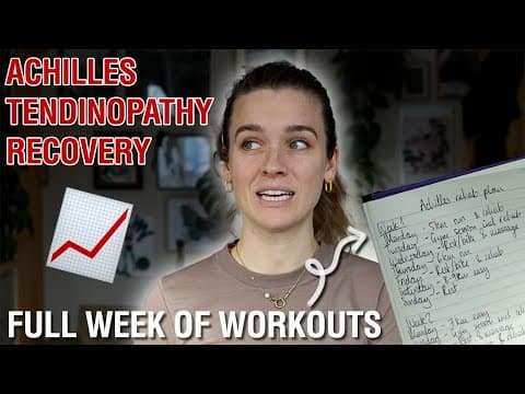 What does injury recovery look like? | Full week of workouts
