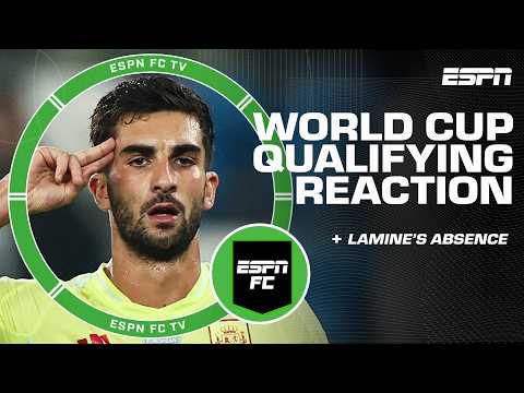 Spain cruising without Lamine Yamal 👀 UEFA World Cup Qualifying REACTION | ESPN FC