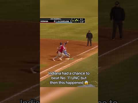 UNC went on to win 4-3 in the 11th inning 🤯