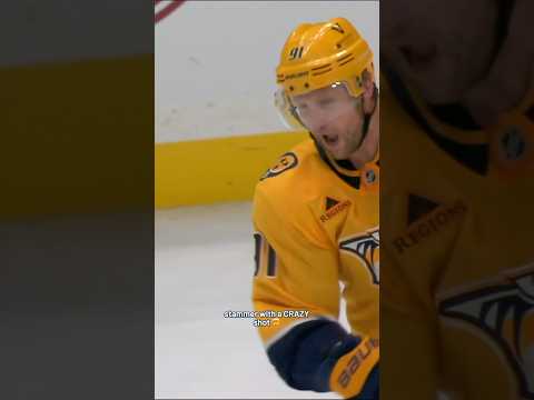 Stammertime with a CRAAAAZY shot 🤯 #nhl #predsnhl #nhlhighlights