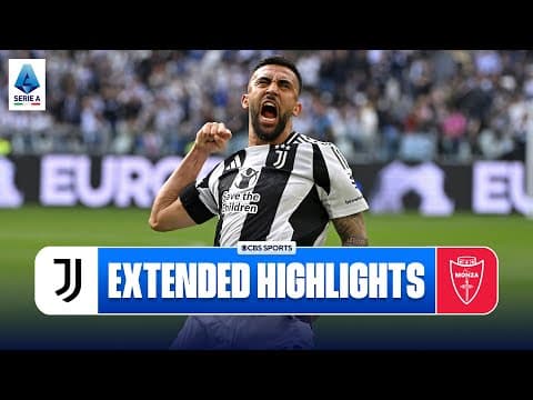 Juventus vs. Monza: Extended Highlights | Serie A | CBS Sports Golazo