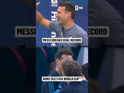 Scaloni is happier for Messi's moments more than his own 🇦🇷