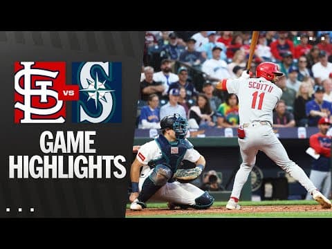 Cardinals vs. Mariners Game Highlights (9/8/25) | MLB Highlights