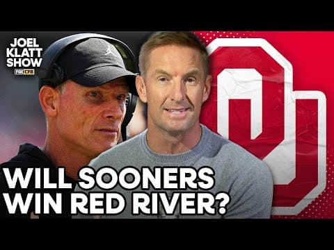 Can Texas pull off an upset over Oklahoma in the Red River Rivalry? 👀 Joel Klatt Show