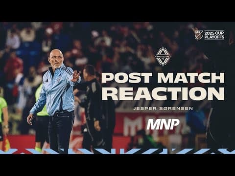 Jesper Sørensen's Post-Victory Reaction 🎙️ | DAL (2) 1-1 (4) VAN | Presented by MNP