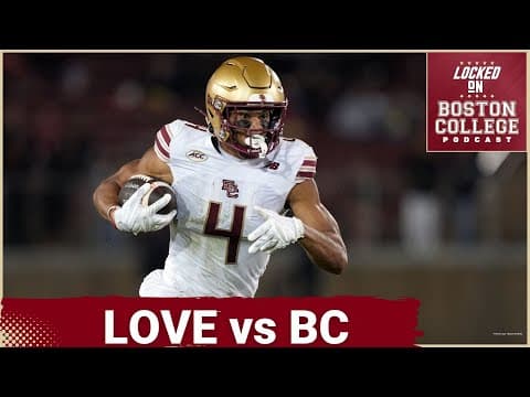 Can Boston College's Quarterbacks Survive Against Notre Dame's FEROCIOUS Defense?