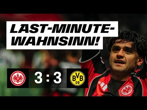 Spektakel zum Auftakt! I Highlights Eintracht Frankfurt - Borussia Dortmund