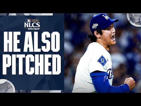 Shohei Ohtani struck out 10 batters the same night he hit 3 home runs for the Dodgers 😳 | 大谷翔平 ハイライト