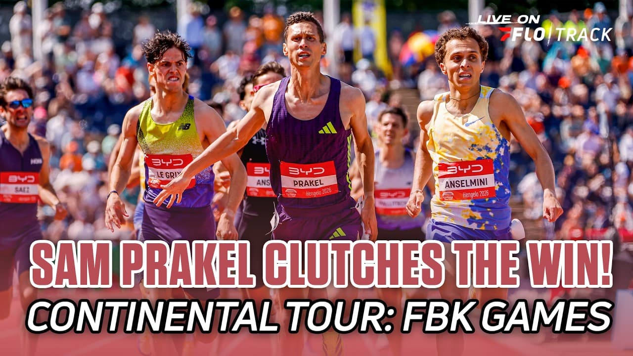 Sam Prakel STORMS to 1500m Victory! | 2026 Continental Tour: FBK Games