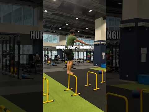 Impressive training drill for a high jumper. 🙌📹: @michaelkennelly_