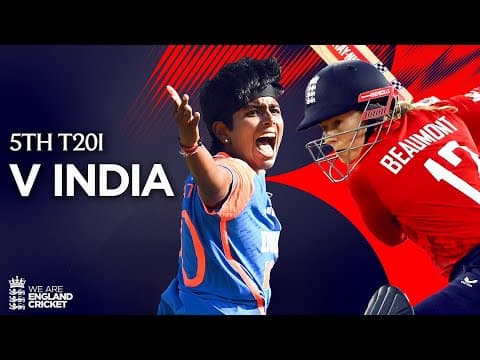 Last Ball Drama | England Women vs India