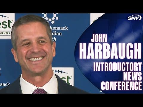 John Harbaugh on becoming Giants' head coach, building a 'winning culture'