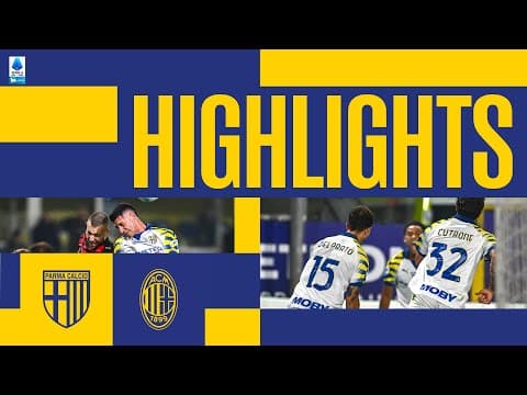 Highlights | Parma-Milan | Serie A Enilive 2025/26