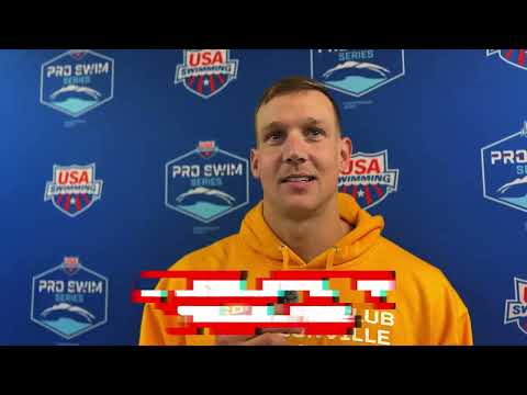 Dressel Dissects Pro Swim Performances in Austin: "Really happy"