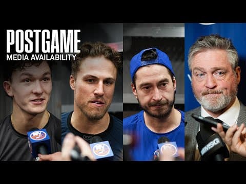 New York Islanders Postgame Availability | NYI at UTA (11/14/25)