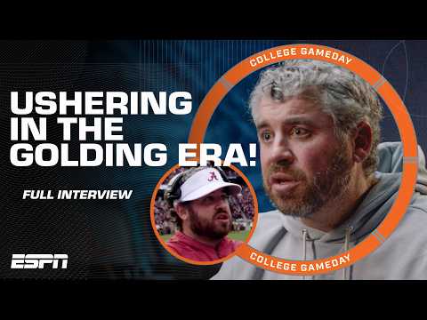 The Golding Era ⭐️ Ole Miss HC Pete Golding sits down with Marty Smith 🎤 | College GameDay