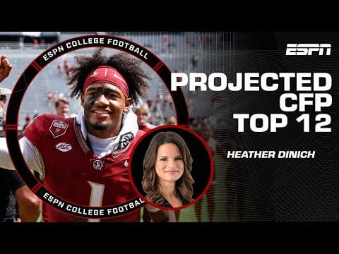 Heather Dinich’s Latest CFP Projections: Who’s In and Who’s Out?