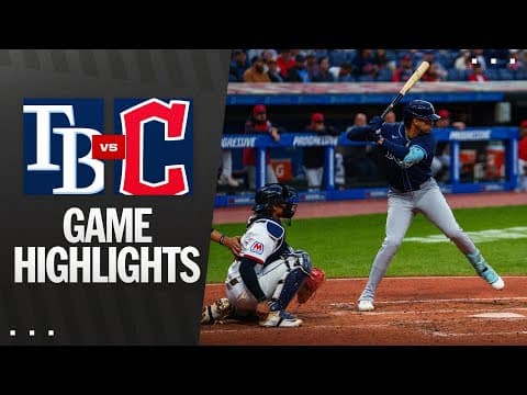 Rays vs. Guardians Game Highlights (8/26/25) | MLB Highlights
