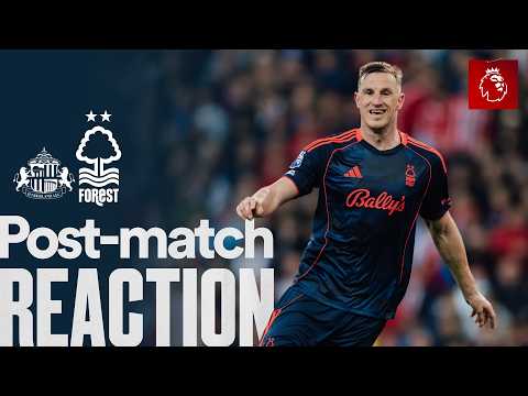 Chris Wood's Reaction 🗣️ | Sunderland 0-5 Nottingham Forest | Premier League
