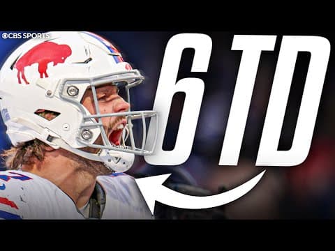 Bills Make a Statement Behind Josh Allen’s 6 Touchdowns vs Buccaneers | NFL Week 11 Recap