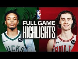 BUCKS at BULLS | FULL GAME HIGHLIGHTS | March 1, 2026