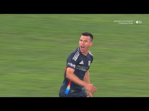 Chucky Lozano FIGHTS BACK With A Goal For San Diego! | 2025 Audi MLS Cup Playoffs