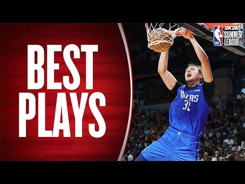 The Top Plays From The NBA 2K26 Summer League!