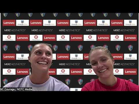 Post-game Press Conference | Marisa Jordan & Natalie Jacobs | September 19, 2025