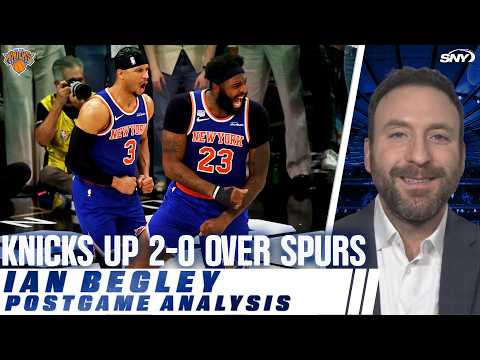 Ian Begley on incredible Game 2 win for Knicks, their 13th straight playoff victory