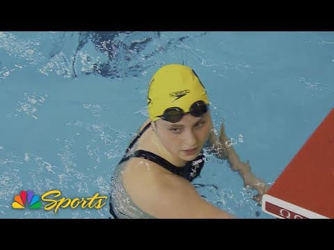 Claire Weinstein emerges victorious in women's 200m freestyle at Pro Swim Series | NBC Sports