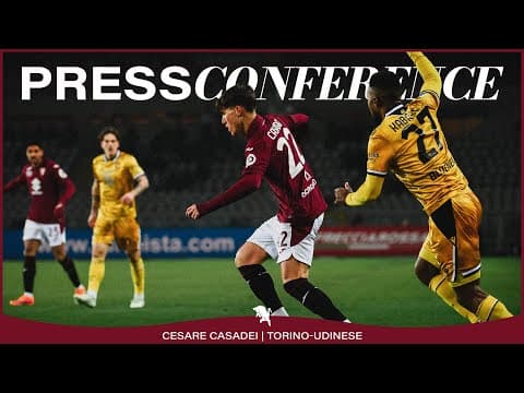 TORINO-UDINESE | PRESS CONFERENCE | CESARE CASADEI