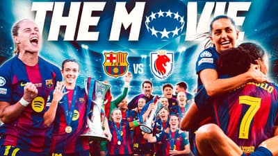 🍿🎥 THE MOVIE | FC BARCELONA 4 vs 0 OL LYONNES | UWCL FINAL 🔵🔴