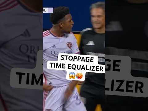 Alex Freeman STOPPAGE TIME HEADER is the equalizer!!😱