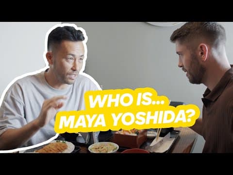 Who is Maya Yoshida? MLS Champion. Japanese Baller. Sushi Tutor.