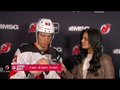 1st INT Interview with Jesper Bratt on MSG