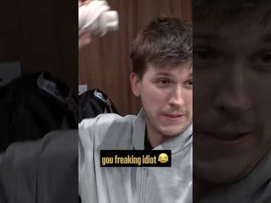 A mid-interview game of dodgeball for AR & Luka 😭 #NBA #comedy