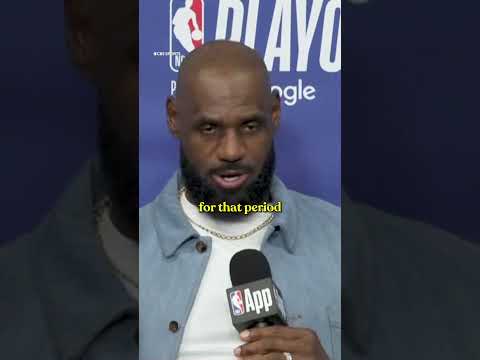"I've never been a 3rd option in my life" - LeBron James #nba #lebronjames