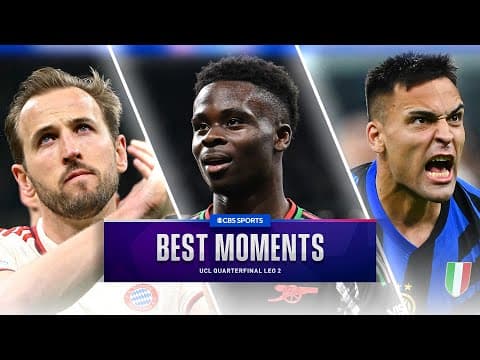 Bukayo Saka CHIPS Thibaut Courtois 🔥 | Inter & Bayern go BLOW FOR BLOW ⚽ | UCL Best Moments 🏆