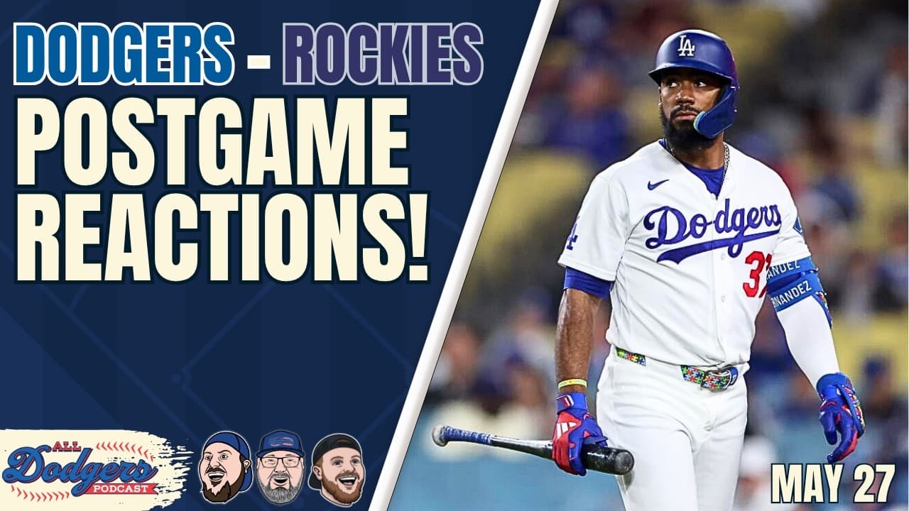 Teoscar Hernandez Injured, Shohei Really Good with No Stuff | Dodgers Sweep Rockies