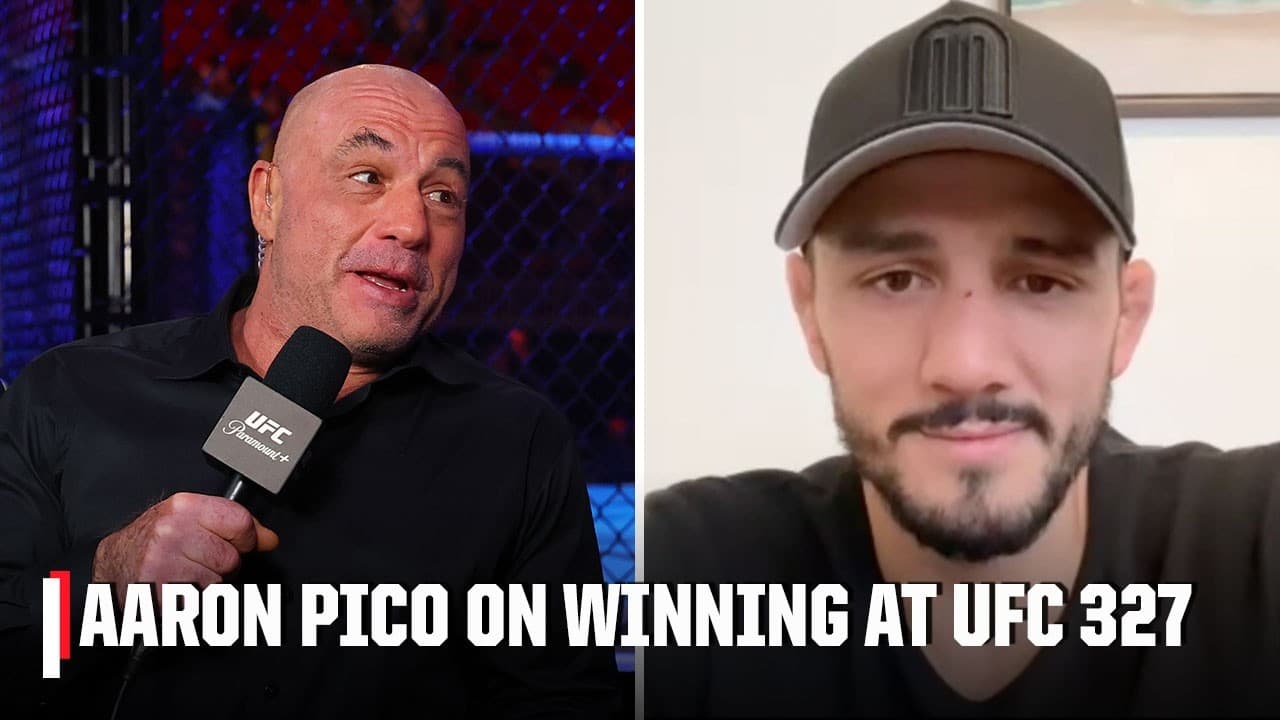 Aaron Pico hopes to talk with Joe Rogan one day 🗣️ 'I need a lot more wins!' | ESPN MMA