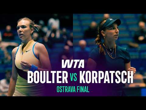 Katie Boulter vs. Tamara Korpatsch | 2026 Ostrava Final | WTA Match Highlights