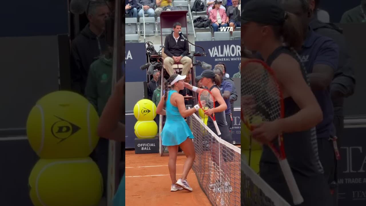 All gas no brakes 🏎️💨 #IgaSwiatek #WTA #IBI26 #Tennis