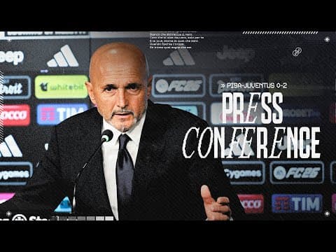SPALLETTI & KALULU Speak After Pisa 0-2 Juventus | PRESS CONFERENCE 🎙️
