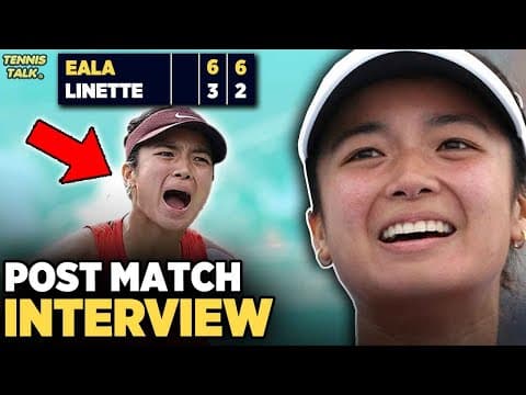 Eala Destroys Linette at Auckland Classic 2026 | Tennis News