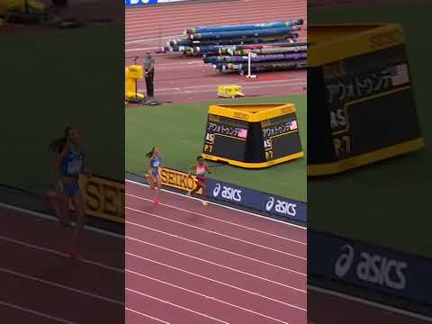 What a finish from Beatrice Chebet ⚡️ #worldathleticschamps #kenya  #sports #running