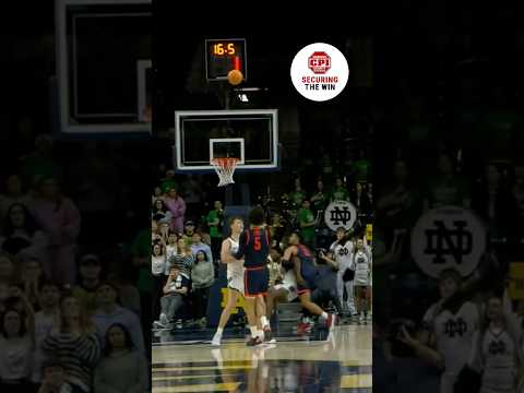 SAM LEWIS WITH THE DAGGER 🗡️ #uva #accbasketball #collegebasketball #collegesports #basketball