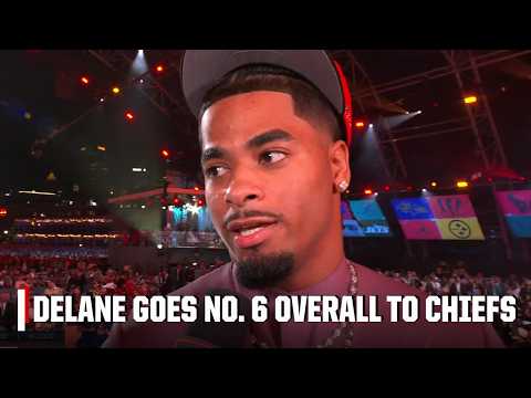 Mansoor Delane goes No. 6 overall to Chiefs via Browns: 'KC MADE THE BEST MOVE' 🗣️ | 2026 NFL Draft
