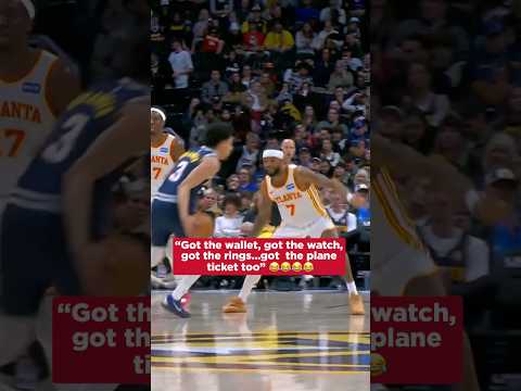 Bob & Nique were pure comedy on this Nickeil steal 😆😆😆 #nba #hawks #comedy #dominiquewilkins